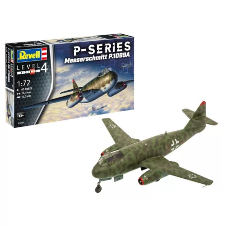 Revell Model Set Messerschmitt P.1099A - P-Series 1:72 repülő makett 63774R