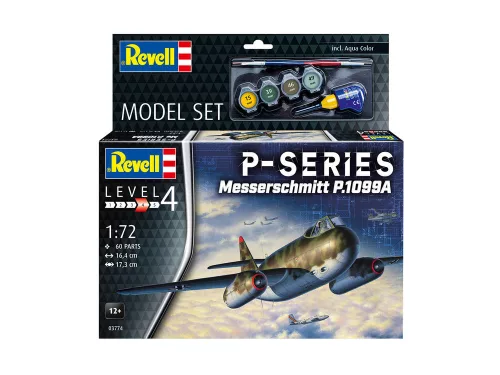 Revell Model Set Messerschmitt P.1099A - P-Series – 1:72 repülőgép makett