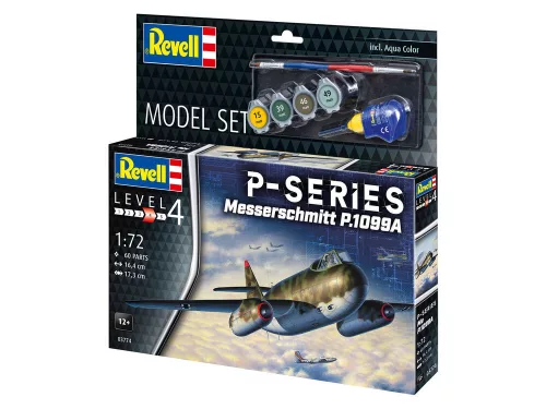 Revell Model Set Messerschmitt P.1099A - P-Series – 1:72 repülőgép makett