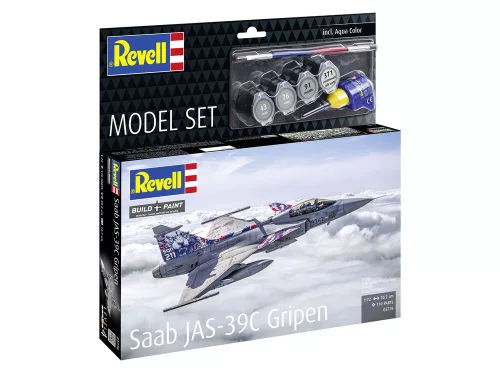 Revell Model Set Saab JAS-39C Gripen – 1:72 repülőgép makett
