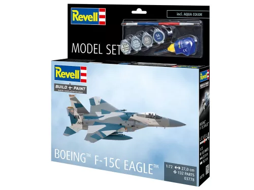 Revell Model Set Boeing F-15C Eagle – 1:72 repülőgép makett