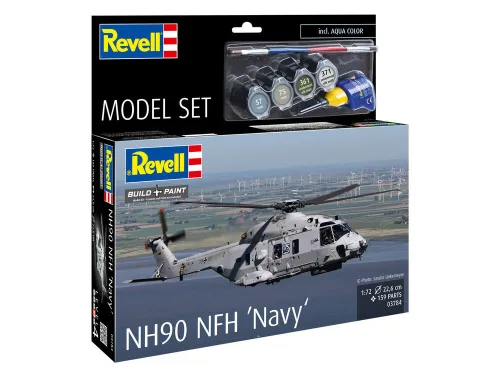 Revell Model Set NH90 NFH Navy – 1:72 helikopter makett