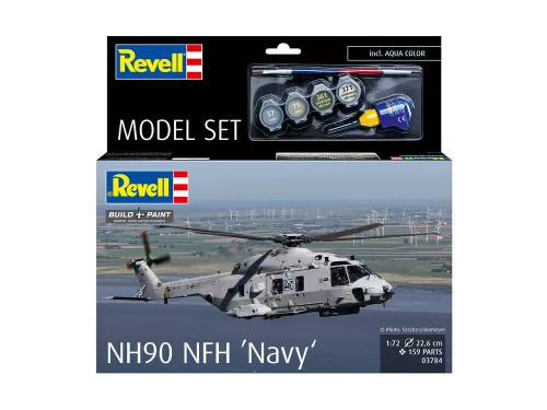 Revell Model Set NH90 NFH Navy – 1:72 helikopter makett