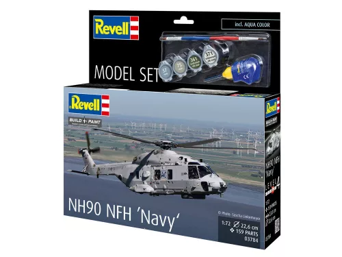 Revell Model Set NH90 NFH Navy – 1:72 helikopter makett