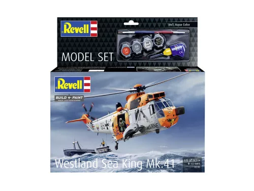 Revell Model Set Westland Sea King Mk. 41 – 1:72 helikopter makett