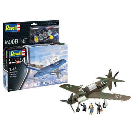 Revell Model Set Do335 Pfeil 1:48 repülőgép makett 63795R