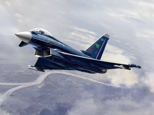 Revell Model Set Eurofighter Typhoon - RAF – 1:144 repülőgép makett