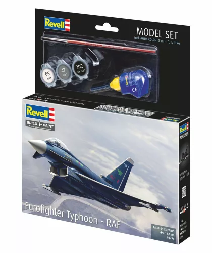 Revell Model Set Eurofighter Typhoon - RAF – 1:144 repülőgép makett