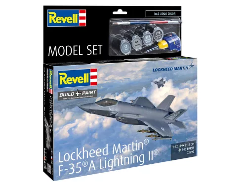 Revell Model Set F-35A – 1:72 repülőgép makett