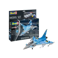   Revell Model Set Eurofighter Typhoon"Bavarian Tiger 2021" 1:72 repülő makett 63818R