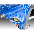 Revell Model Set Eurofighter Typhoon"Bavarian Tiger 2021" 1:72 repülő makett 63818R