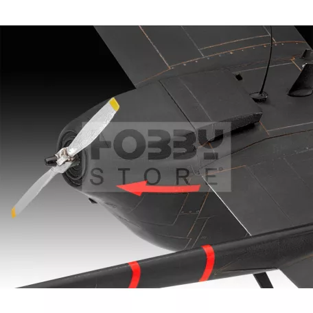 Revell Model Set Set O-2A Skymaster 1:48 repülő makett 63819R