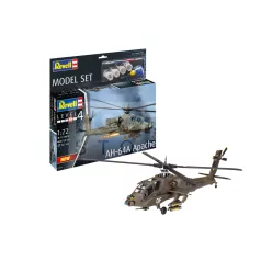 Revell Model Set AH-64A Apache 1:72 helikopter makett 63824R