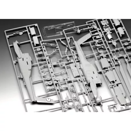 Revell Model Set AH-64A Apache 1:72 helikopter makett 63824R