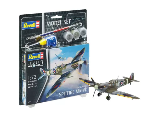 Revell Model Set Supermarine Spitfire Mk.Vb – 1:72 repülőgép makett