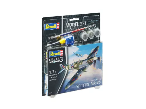 Revell Model Set Supermarine Spitfire Mk.Vb – 1:72 repülőgép makett