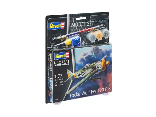 Revell Model Set Focke Wulf Fw190 F-8 – 1:72 repülőgép makett