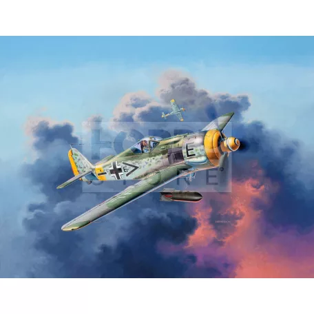 Revell Model Set Focke Wulf Fw190 F-8 1:72 repülő makett 63898R
