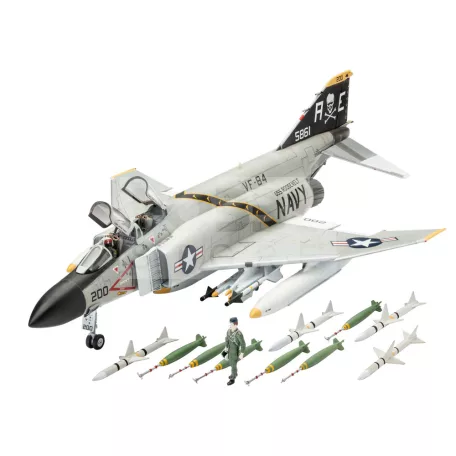 Revell Model Set F-4J Phantom II 1:72 repülőgép makett 63941R