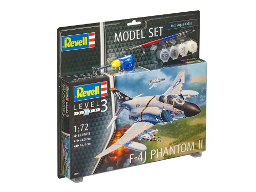 Revell Model Set F-4J Phantom II – 1:72 repülőgép makett