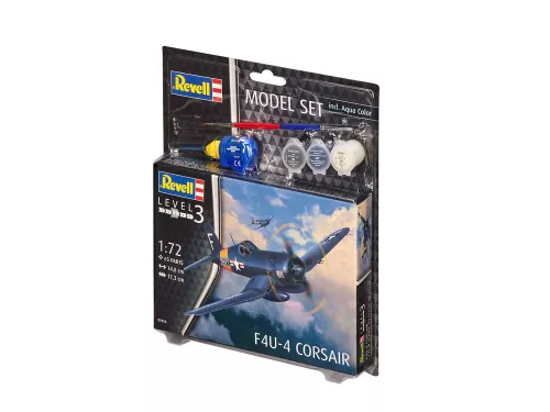 Revell Model Set F4U-4 Corsair – 1:72 repülőgép makett