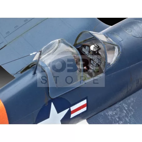 Revell Model Set - F4U-4 Corsair 1:72 repülőgép makett 63955R