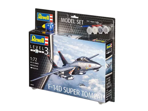 Revell Model Set Grumman F-14D Super Tomcat – 1:72 repülőgép makett
