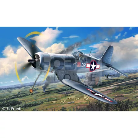 Revell Model Set Vought F4U-1D Corsair 1:72 repülő makett 63983R