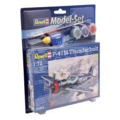   Revell Model Set P-47 M Thunderbolt 1:72 repülő makett 63984R