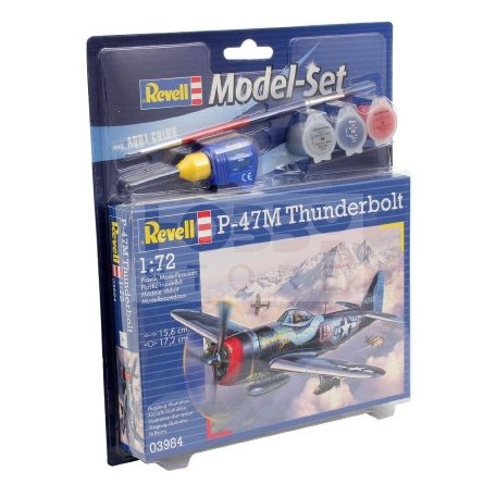Revell Model Set P-47 M Thunderbolt 1:72 repülő makett 63984R