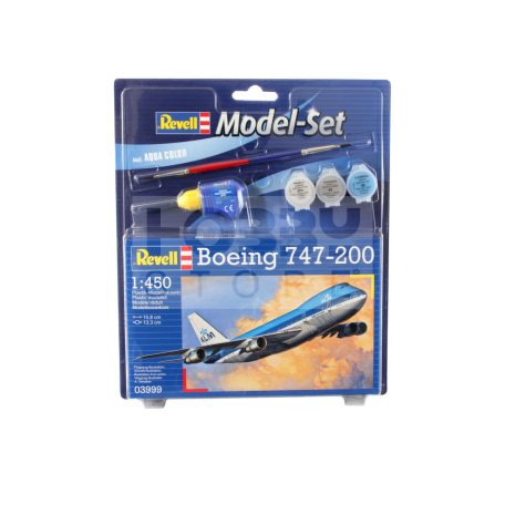 Revell Model Set - Boeing 747-200 1:450 repülő makett 63999R