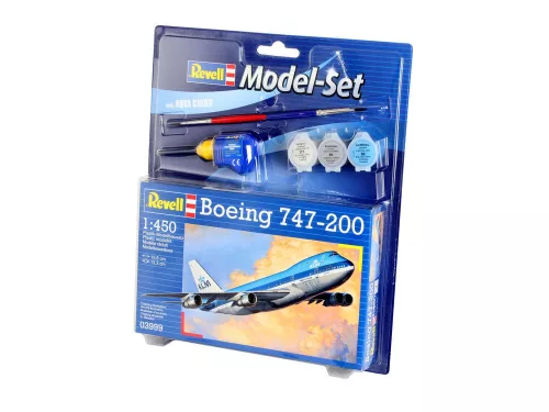 Revell Model Set Boeing 747-200 – 1:450 repülőgép makett
