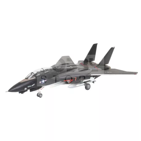 Revell Model Set - F-14A Black Tomcat 1:144 repülő makett 64029R