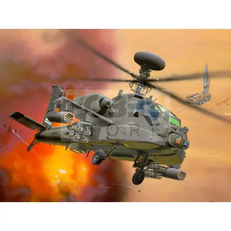 Revell Model Set - AH-64D Longbow Apache 1:144 helikopter makett 64046R