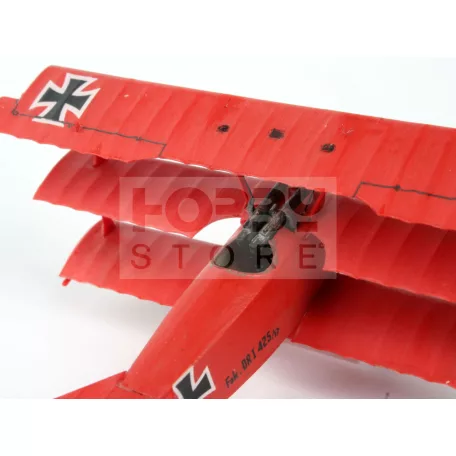 Revell Model Set Fokker Dr. 1 Triplane 1:72 repülő makett 64116R