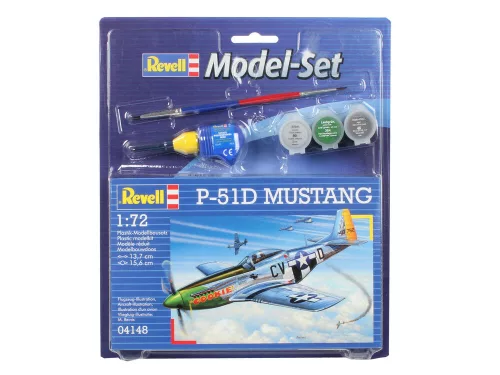 Revell Model Set P-51D Mustang – 1:72 repülőgép makett