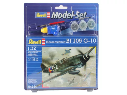Revell Model Set Messerschmitt Bf 109 G-10 – 1:72 repülőgép makett