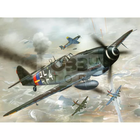 Revell Model Set Messerschmitt Bf 109 G-10 1:72 repülő makett 64160R