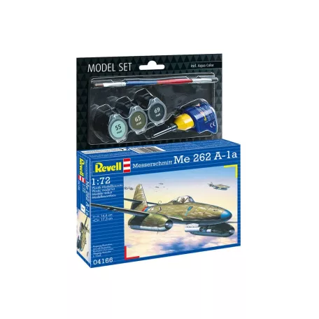 Revell Model Set Messerschmitt Me 262 A1a 1:72 repülőgép makett 64166R