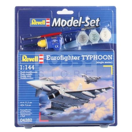 Revell Model Set Eurofighter Typhoon 1:144 repülőgép makett 64282R