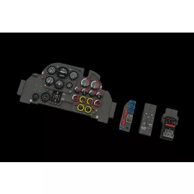   Eduard Accessories Me 262A LööK for Tamiya - LööK műszerfal- és biztonságiöv-készlet