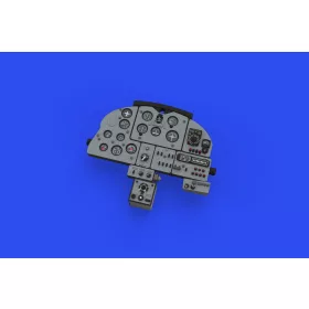   Eduard Accessories Il-2 LööK 1/48 for ZVEZDA - LööK műszerfal- és biztonságiöv-készlet
