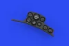 Eduard Accessories Ar 234B LööK for HASEGAWA/HOBBY 2000 - LööK műszerfal- és biztonságiöv-készlet