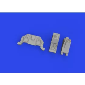   Eduard Accessories F-16C Block 25 LööK 1/48 KINETIC - LööK műszerfal- és biztonságiöv-készlet