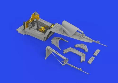 Eduard Accessories Mi-8MT LööK 1/48 ZVEZDA - LööK műszerfal- és biztonságiöv-készlet