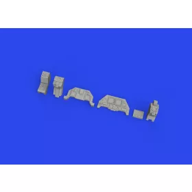   Eduard Accessories F-16D Block 50 LööK 1/48 - LööK műszerfal- és biztonságiöv-készlet