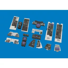  Eduard Accessories F-14B early LööK for Great Wall Hobby - LööK műszerfal- és biztonságiöv-készlet