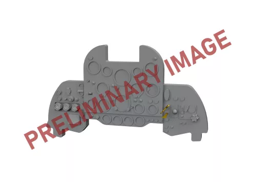 Eduard Accessories Gannet AS.1/AS.4 LööK  AIRFIX - LööK műszerfal- és biztonságiöv-készlet
