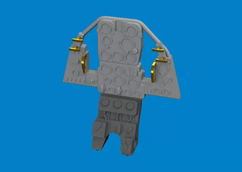 Eduard Accessories P-39Q LööK - LööK műszerfal- és biztonságiöv-készlet