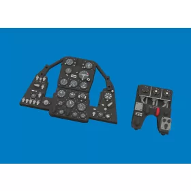   Eduard Accessories P-39N LööK  ARMA HOBBY - LööK műszerfal- és biztonságiöv-készlet